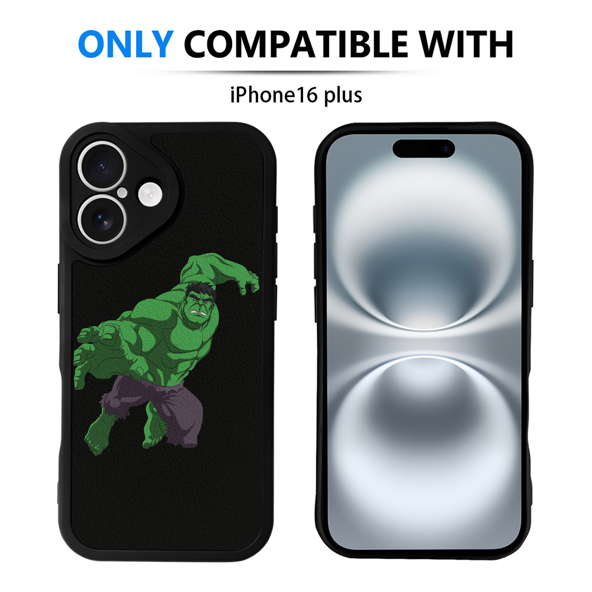 （画像用） アベンジャーズ The Avengers 【iPhone 16シリーズ対応】シリコンスマホケース（レザー調） 材質：シリコン